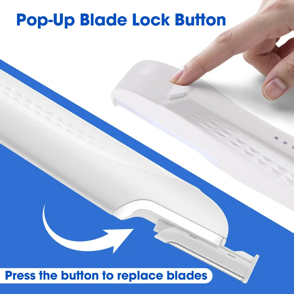Electric Mini Razor Hair Remover for Ladies Painless Bikini Trimmer Safe Shaver for Leg Arm Armpit Intimate Area Female Epilator