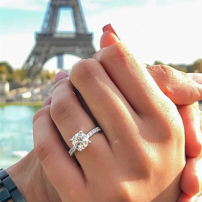 ZHOUYANG Ring For Women Hot Sale Cubic Zirconia Gift Fashion Jewelry R842