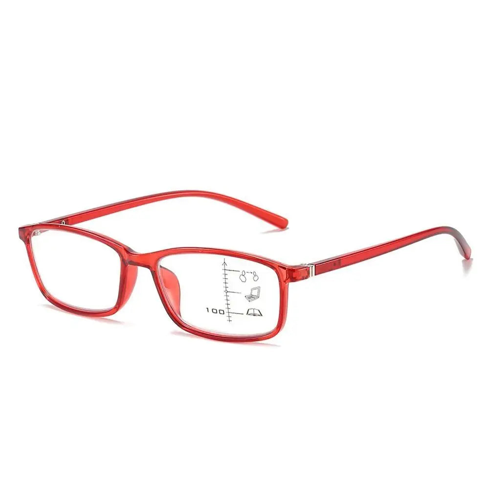 Retro Progressive Multi-Focus Reading Glasses For Men Women Anti-blue Light Near Far Presbyopia Eyeglasses