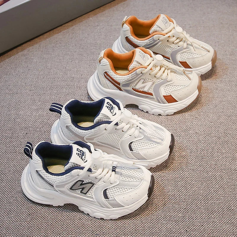 2026 Summer Children Boys Girls Non-Slip Lightweight Sports Casual Shoes Kids Toddler Unisex Breathable Lightweight Sneakers