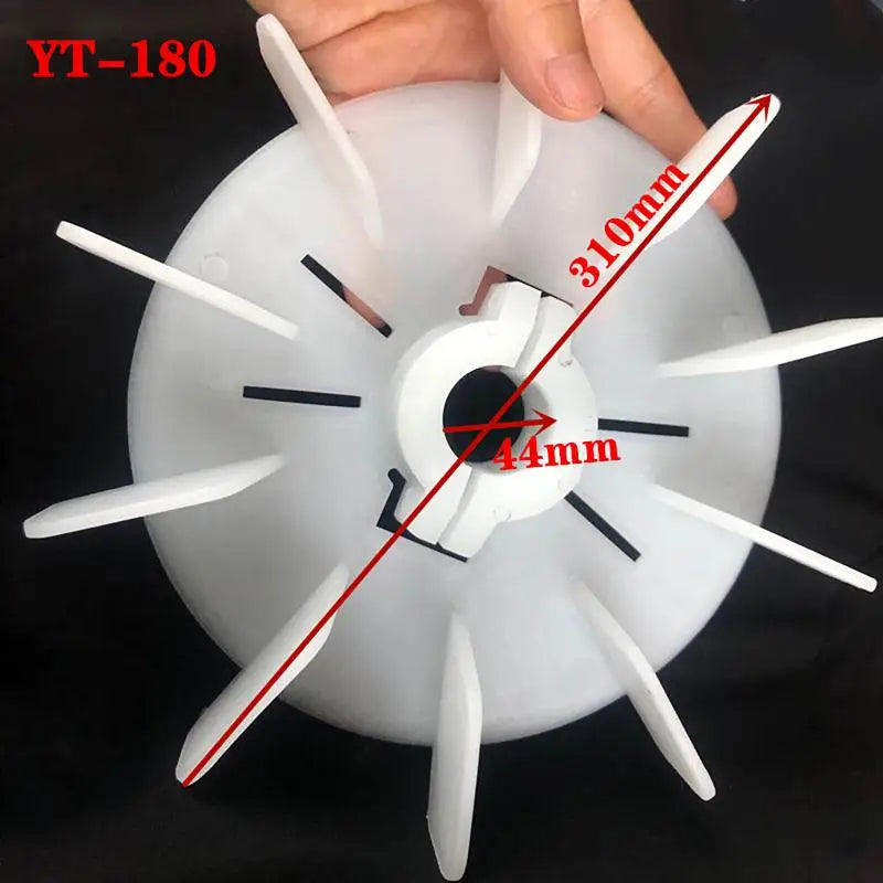 Plastic Motor Fan Blade Adjustable Motor Cooling Fan Impeller Motor Fan Vane High Temperature For Hydraulic Motor Accessories