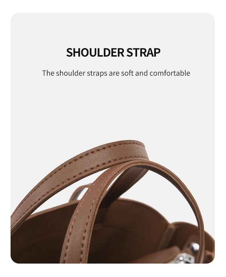 Premium Structured Tote Bag for Women – Elegant  Top Handle & Shoulder Strap, Luxury Leather Handbag for Work & Everyday