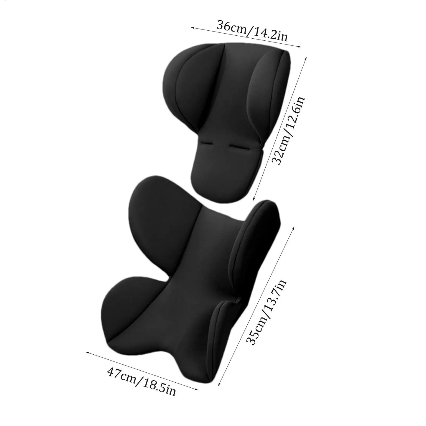 Universal Baby Stroller Seat Cushion Head and Body Support Pillow Infant Car Seat Insert For Baby Stroller Accessories