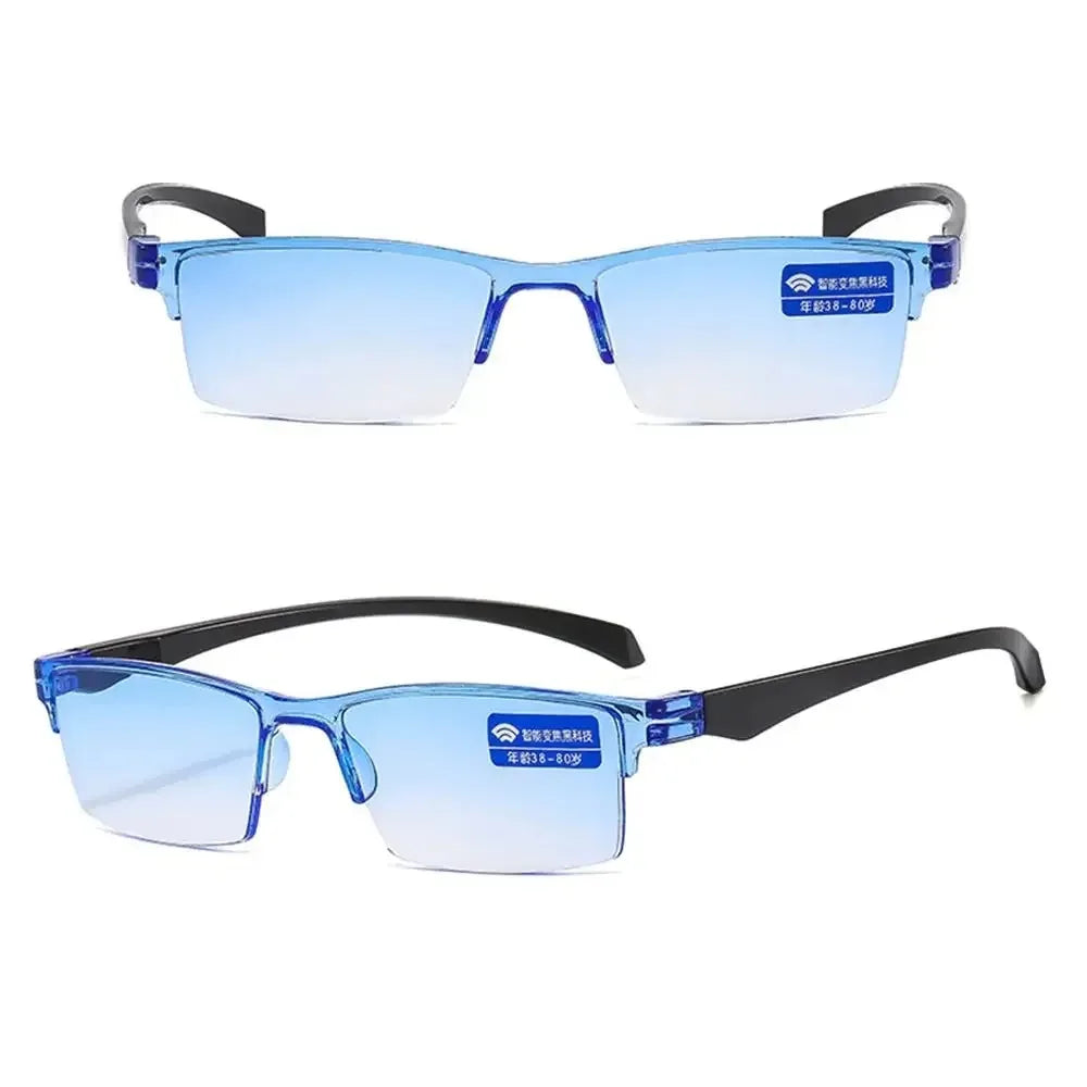 Smart Automatic Zoom Reading Glasses Ultralight Optical Anti Blue-ray Radiation Protection Spectacle Presbyopia Eyewear Unisex