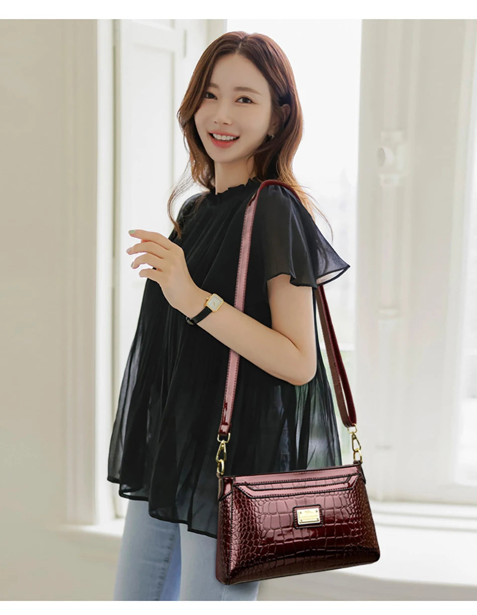 Luxury Designer Ladies Handbags High Quality Leather Shoulder Bags for Women 2026 Female Crossbody Bag Purses and Handbags Sac