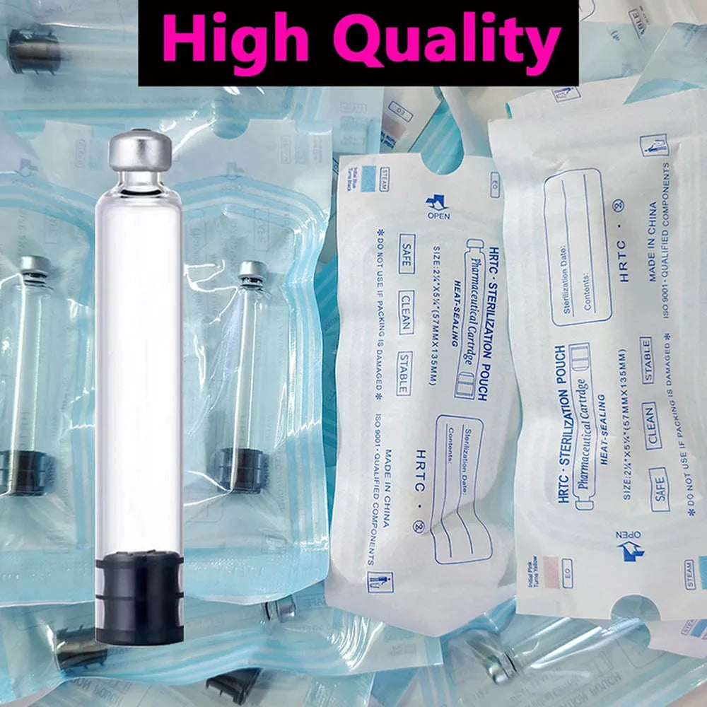 10-100Pcs Wholesale Universal Empty 3ml Cartridges Sterile Individual Packaging Cassette Bottle for Insulin Injection Pen Sleeve