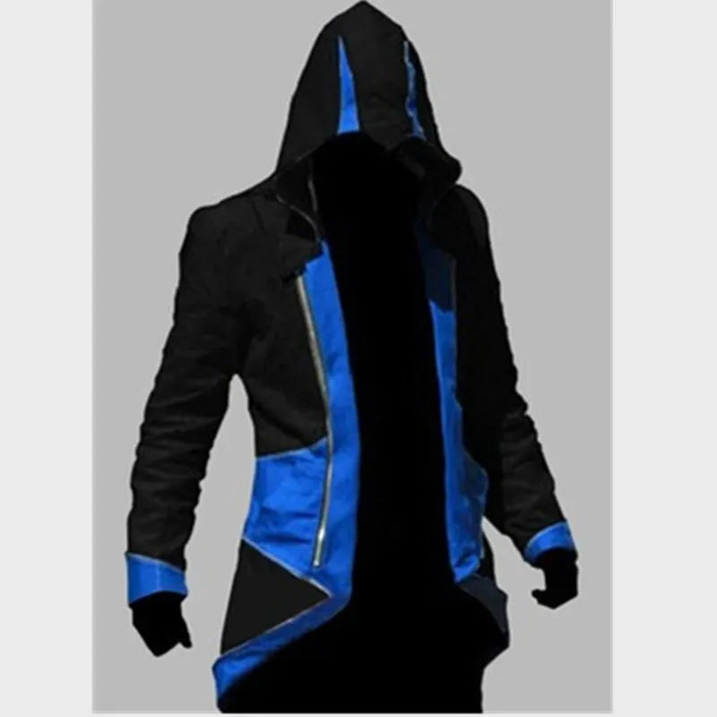 Halloween Steampunk Clothes Cosplay Movie&tv Costume Adult Men Dress Up Party Streetwear Hoodie Jacket Outwear Coats Hoodies