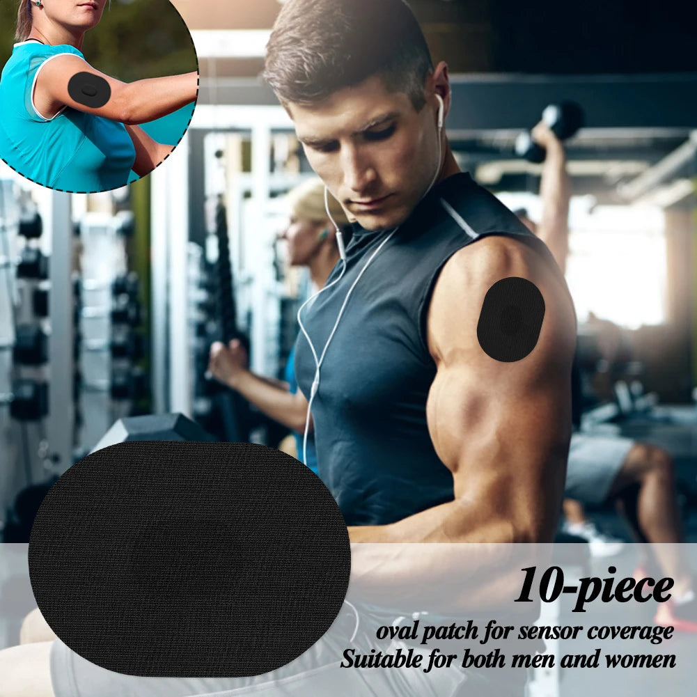 10/20Pcs Waterproof Adhesive Patches Freestyle Libre Sensor Covers Patch Clear CGM Sweatproof Overpatch Tape Long Lasting