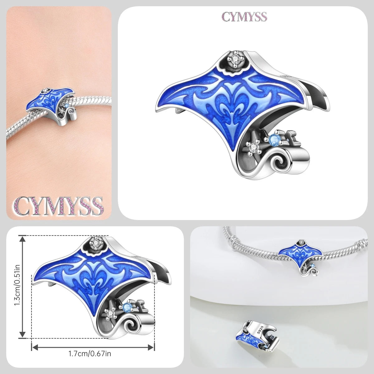 925 Sterling Silver Cute Pet Animal Lion King Pendant DIY Jewelry Beads for Women Bangle Bracelet Necklace Birthday Party Gifts