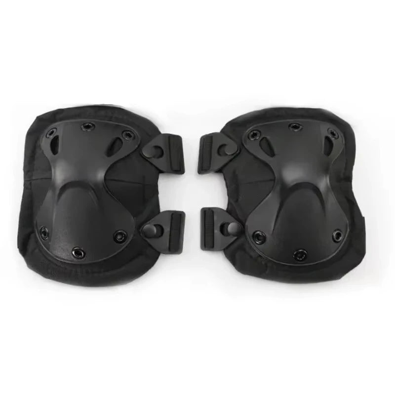 4Pcs Tactical Knee & Elbow Pads Set,Outdoor Protective Gear for Cycling, Mountaineering, Hiking & All Outdoor Sports