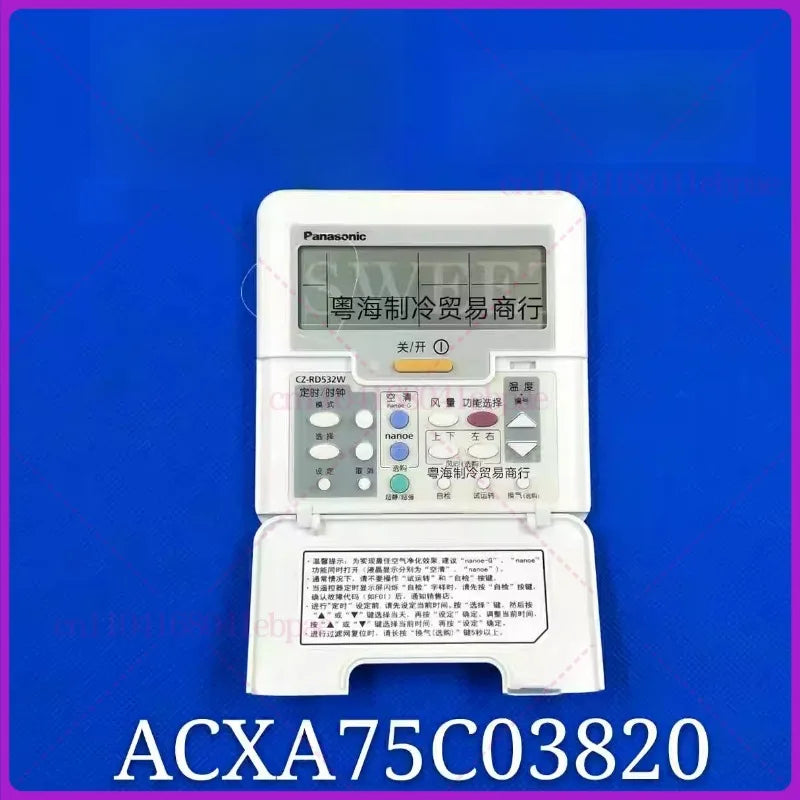For Panasonic CZ-RD532W central air conditioner wired remote control CZ-RD528W wire controller CZ-RD517W