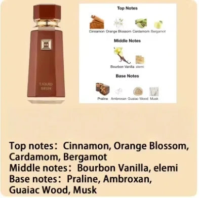 Arab Long Lasting Eau de Parfum Liquid Brun Cocoa Morado Azzure Aoud French Avenue Woody Spicy Vanilla Scent for Men