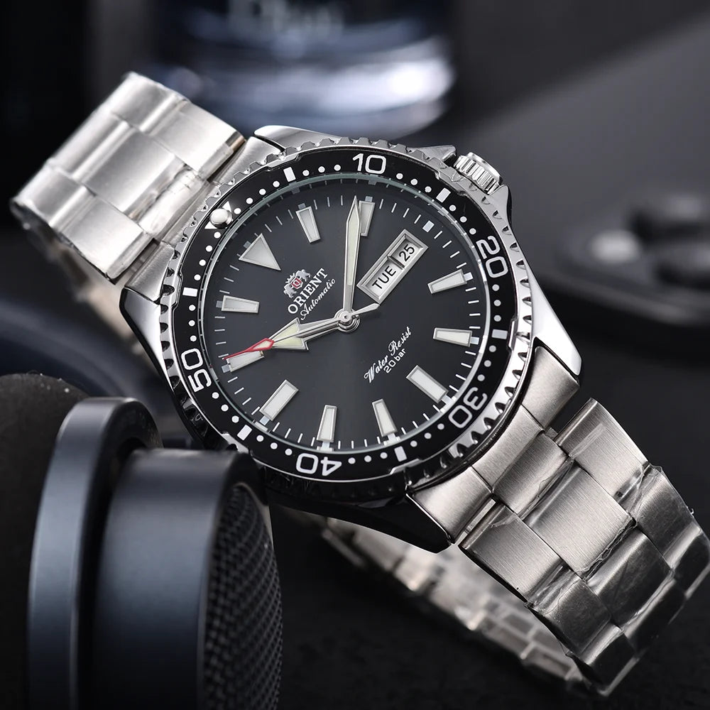 Top AAA Top Quality AAA Orient Original Brand Watches For Mens Orient Automatic Mechanical Wristwatch Luxury AAA Male Clockss