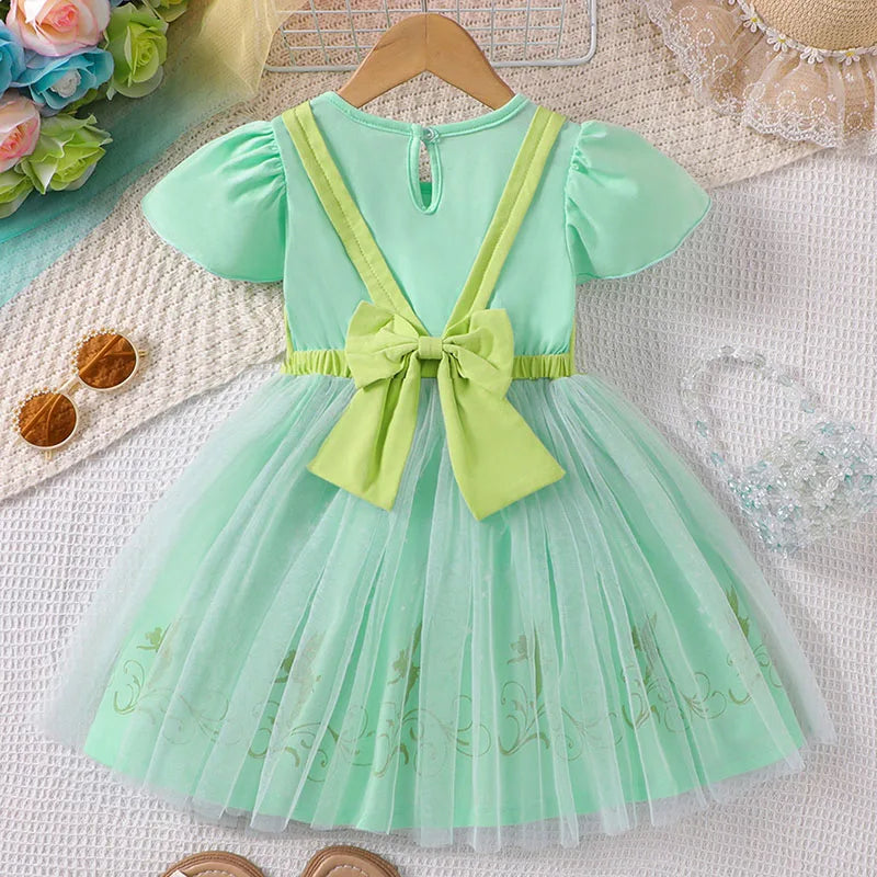 Halloween Lolita Dress Blue And White Poker Elements Princess Dress Bow Apron Baby Girls Dress Birthday Party Cosplay Costume