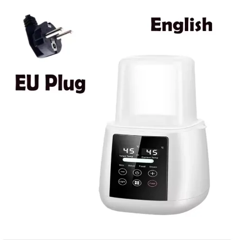 Babyflessenwarmer en sterilisator 6-in-1 Multifunctionele moedermelkverwarmer Nauwkeurige temperatuurregeling Babyflessenverwarm