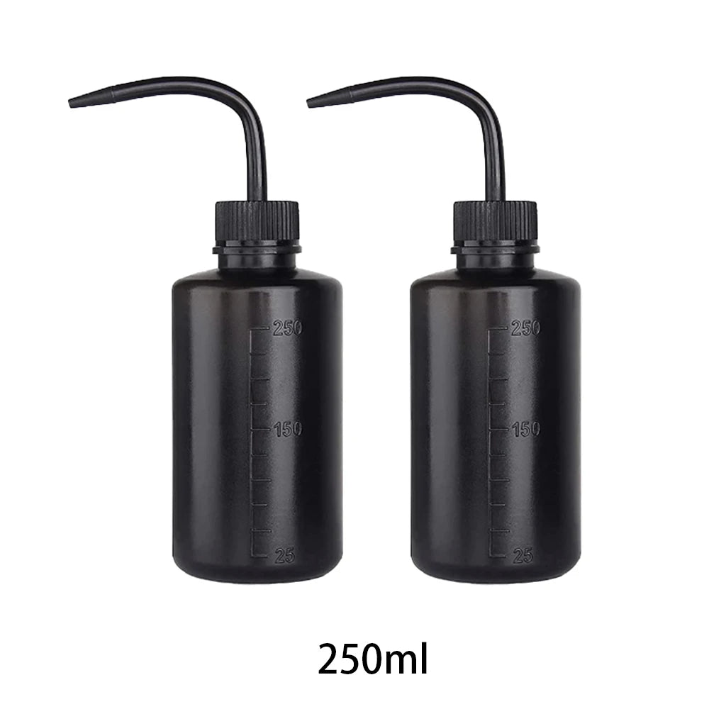 250/500ml Tattoo Wash Bottle 1/2pcs Plastic Safety Rinse Bottle Watering Tools  Lab Non-Spray Squeeze Bottle Tattoo Supplies