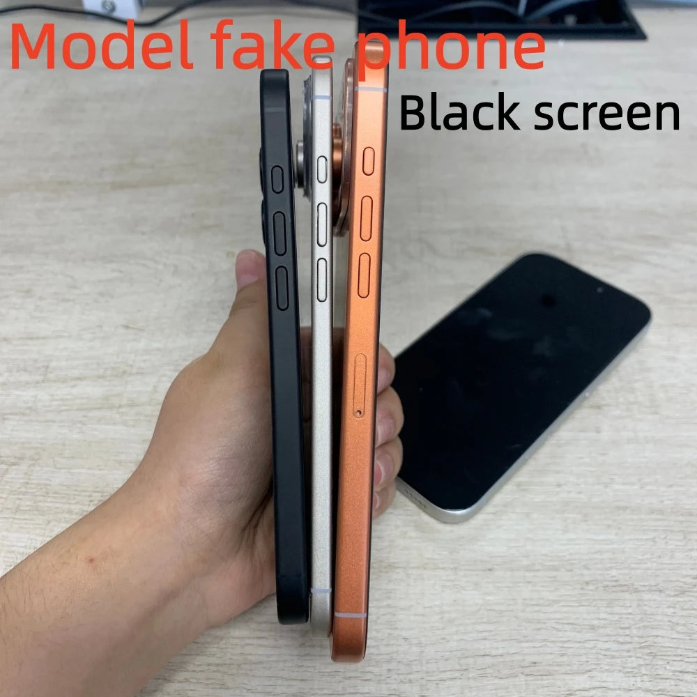 Fake Phone For phone 14Pro 15 16  17 Pro Max Model Dummy Phone Not Working Counter Display Shooting Props Copy For IPhone 13mini