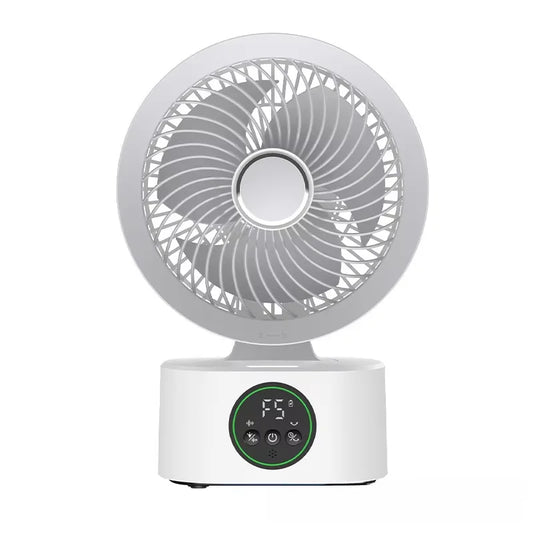 New Portable Wall-Mounted Fan With Remote Charging Usb Electric Folding Fan Nightlight Air Cooler Home Shake Cooler Household