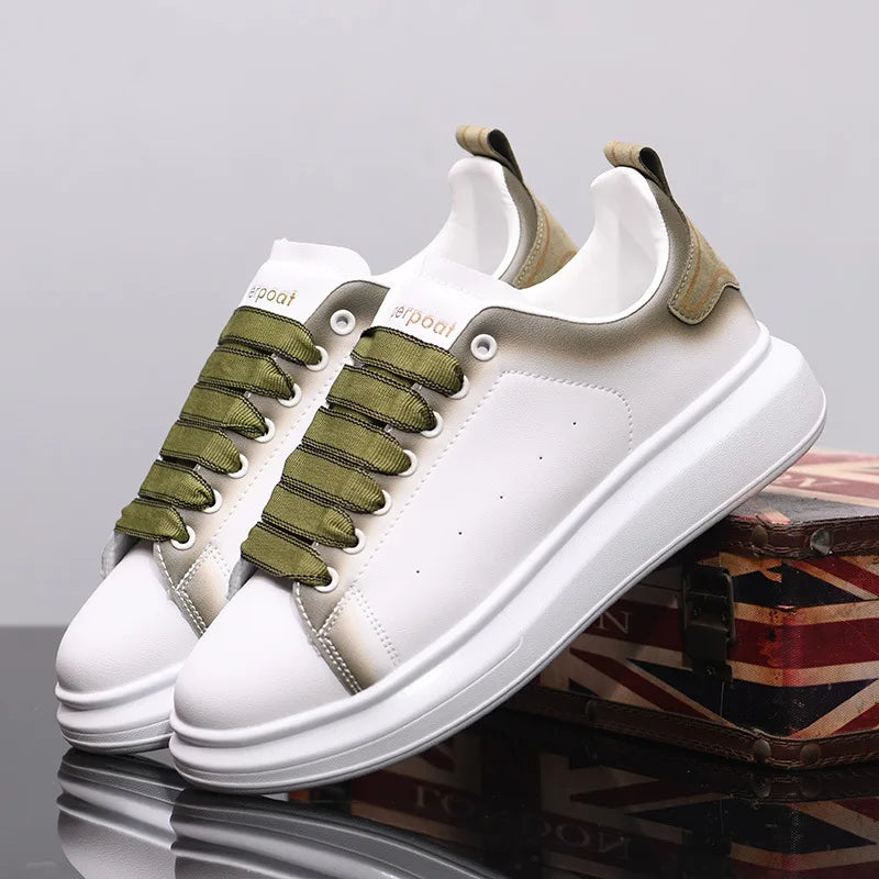 New Luxury Design Sneakers For Men Fashion White Board-shoe Soft Women Walking Shoes Running Shoes Couples Sneakers Tennis shoes