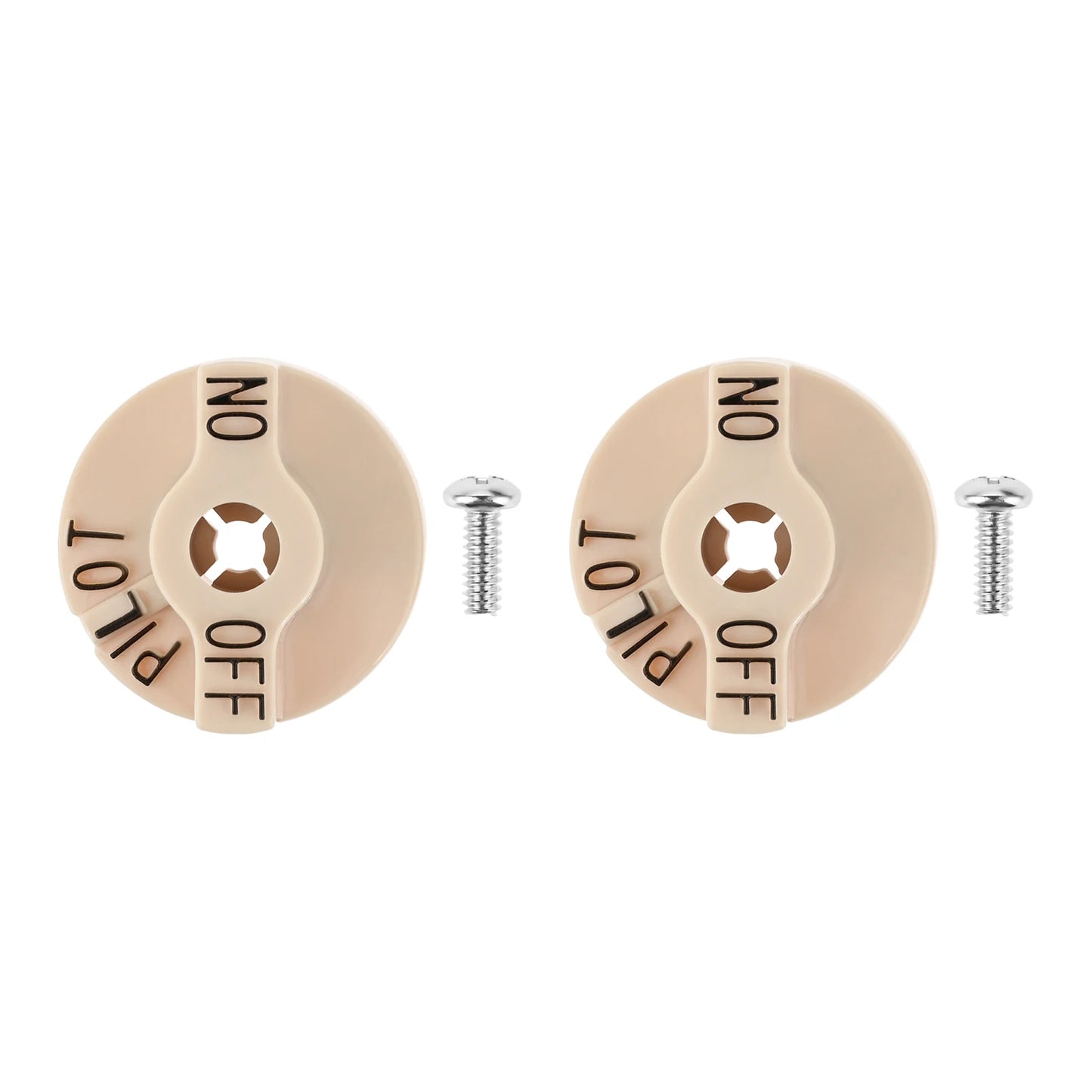2pcs PC Plastic1751-012 Gas Valve Knob Temperature Control Knob Repair Parts for 1751-012 S1453A P3202-92 810-0109 810-0433