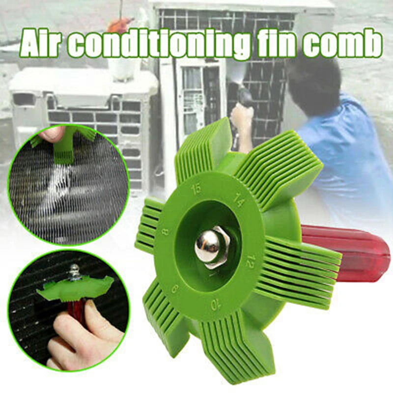 Air Conditioner Fin Repair Comb Cooler Condenser Compact Refrigeration Tool Radiator Fin Comb Rake Cleaner Tool For Auto Coolin