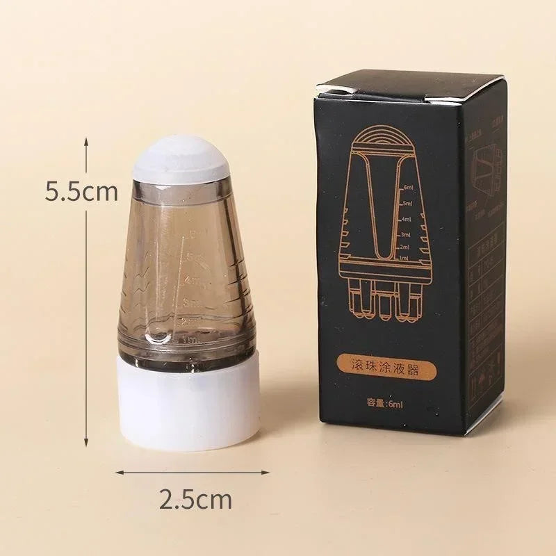 1 Pcs Five Needle Scalp Applicator Portable Mini Head Essential Oil Ball Massage Comb Hair Growth Liquid Application Guide Tool