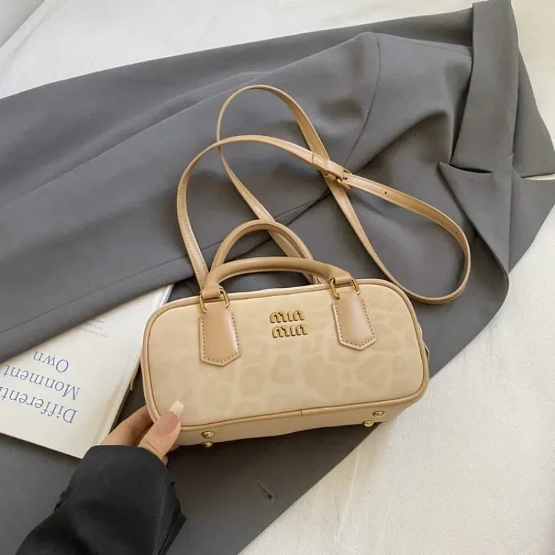 Original Square Leather Satchel Handbag Women Designer Tote Shoulder Crossbody Purse Luxury Diaper Bag