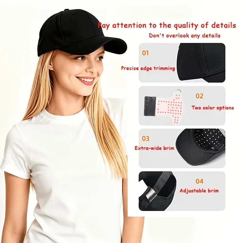 Home Use, Multi-bead Light Effect Cap, Daily Head Care Tool, Rechargeable, Portable Beauty Device