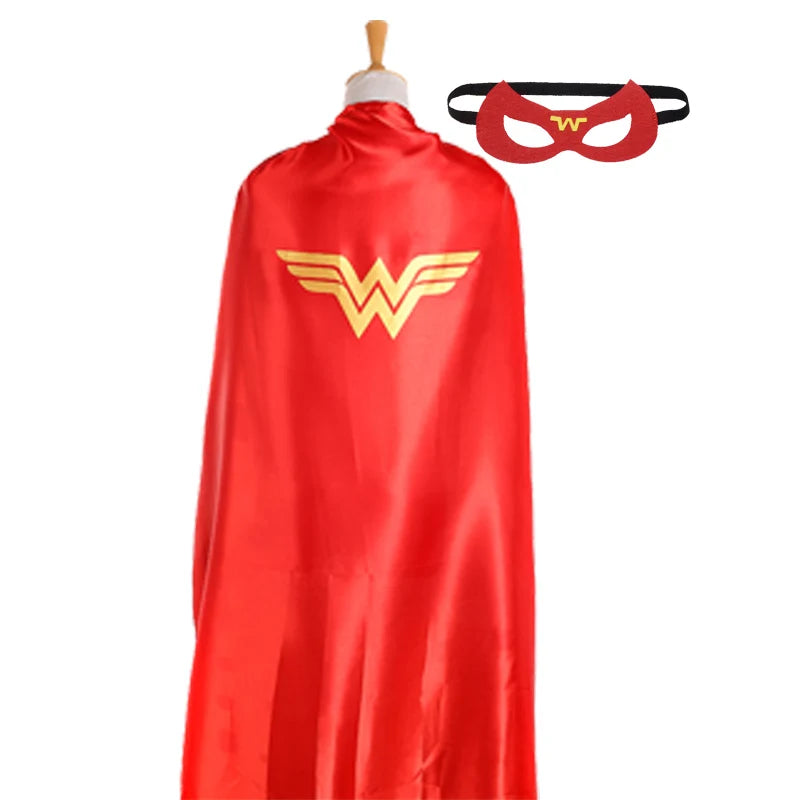 Adult Costume Superhero Cape for Halloween Costume Women and Man Halloween Costumes for Women
