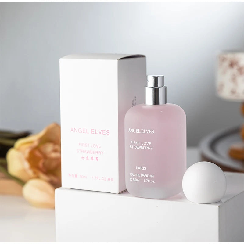First Love Series Unisex Perfume Long-lasting Fresh Gardenia Tea Fruity Eau De Toilette Youth Girl Body Fragrance Spray New 50ml
