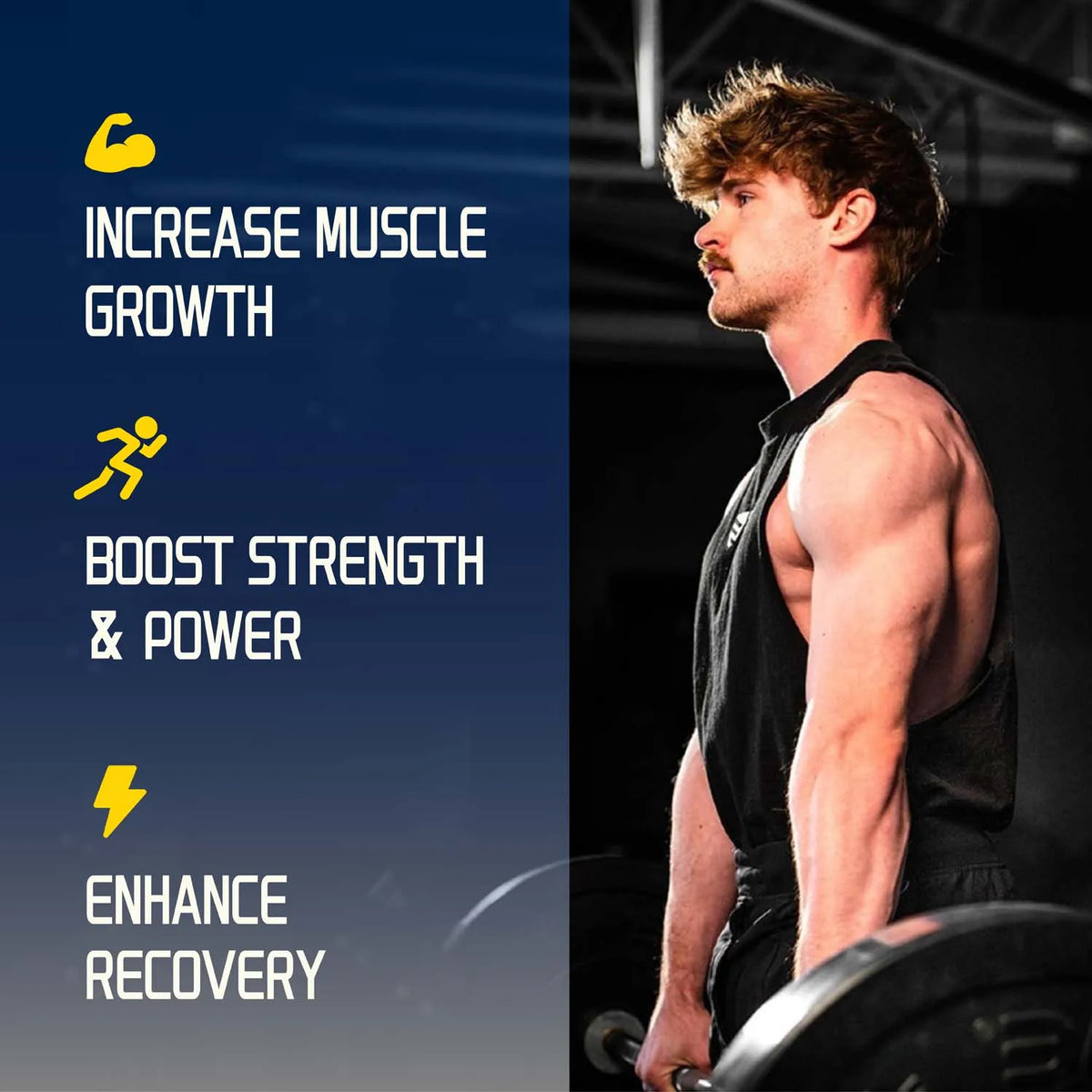 Creatine Monohydrate Gummies, Dietary Supplement, Supports Workout Recovery, Maintenance of Lean Muscle Mass, Supports Athletic Performance