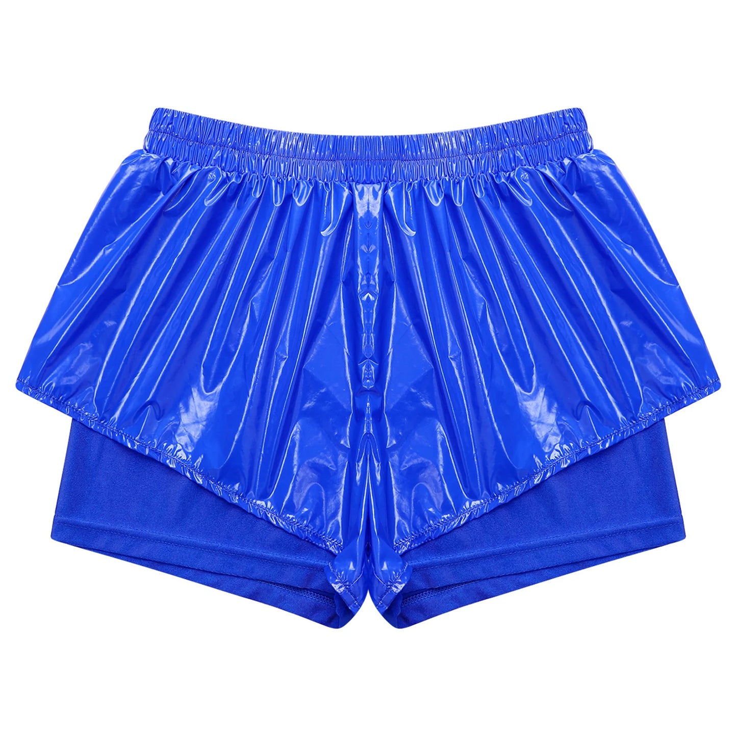 Men Leak-proof Diaper Cover Shorts Mesh Liner Waterproof Double Layer Shorts Swimming Suit Nursing Special Needs Reusable Briefs