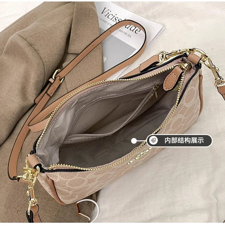 Luxury Women High End Leather Elegant Fashion Tote Bag Designer Shoulder Handbag For Modern City Lifestyle And Daily Use
