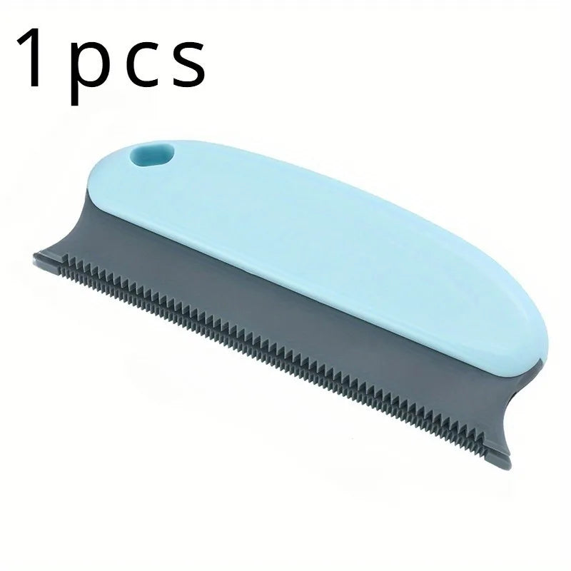 Pet Hair Cleaning Brush, With Anti-scratch Rubber Bristles - Suitable for Cats, Powerful Pet Hair Brush for Dogs - High-efficien
