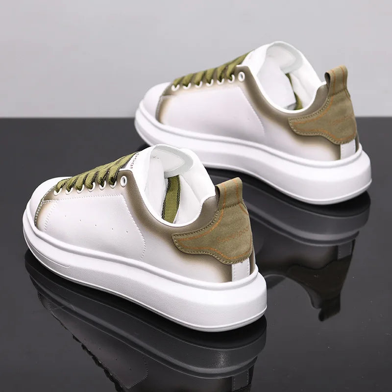 New Luxury Design Sneakers For Men Fashion White Board-shoe Soft Women Walking Shoes Running Shoes Couples Sneakers Tennis shoes