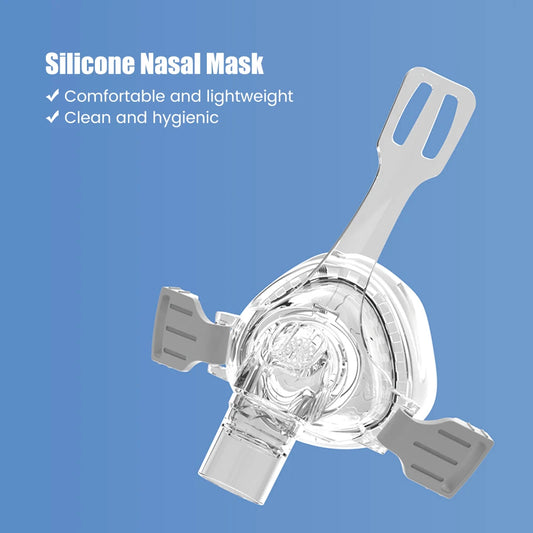 Universal CPAP Sleep Masks Nasal Mask Silicone Anti Snoring Masque Soft and Sealed CPAP Mask CPAP Accessories Health Care Tools