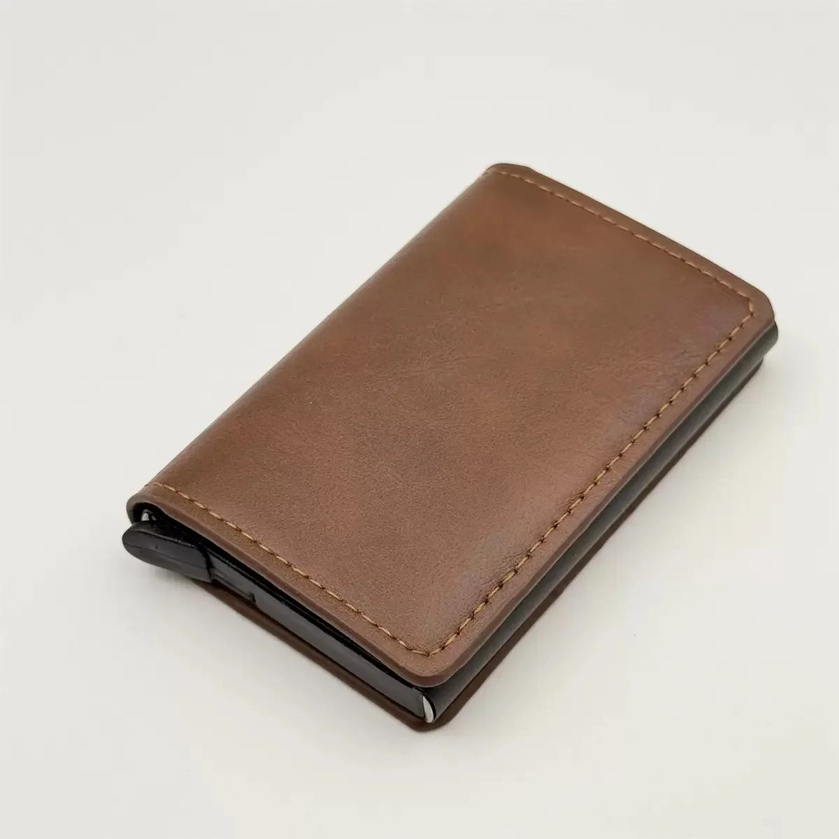 Anti-theft RFID credit card holder minimalist wallet pocket slim card holder card holder pu leather for men and women
