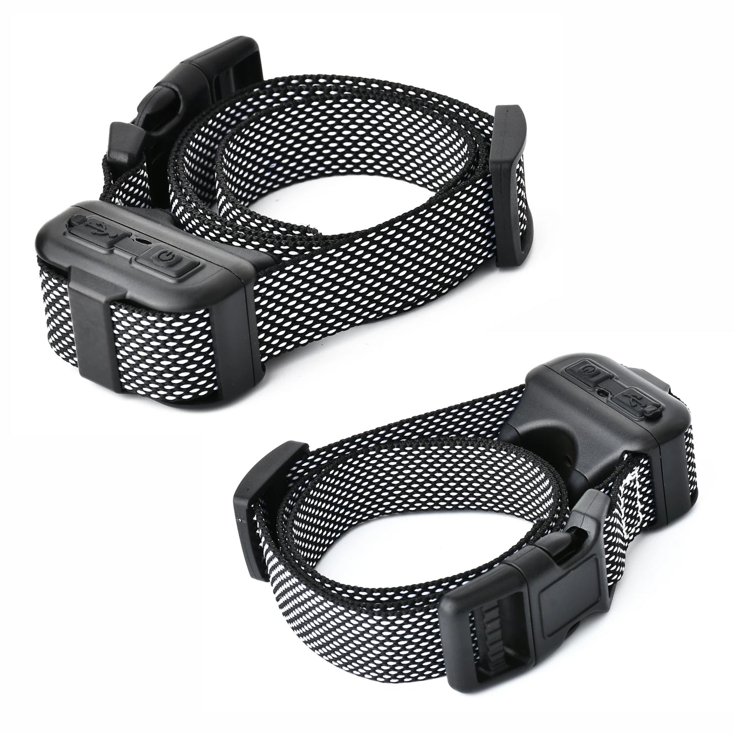 Bark Training Dog Collar Smallest & Lightest Rechargeable Anti Bark Collar/Training Collar Electric for Small Dogs 5-15lbs,