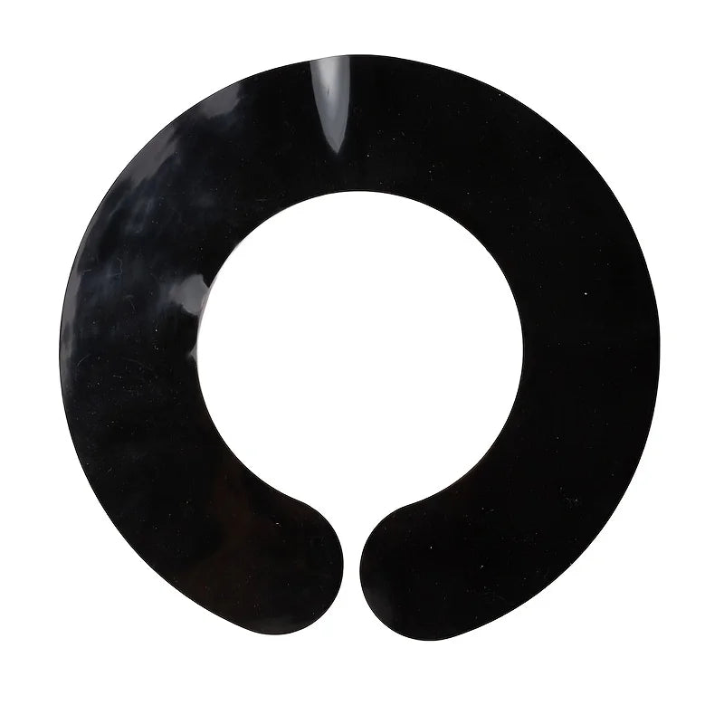Adjustable Silicone Hairdressing Cape for Coloring & Chemical Treatments, Reusable Professional Salon Neck Protector
