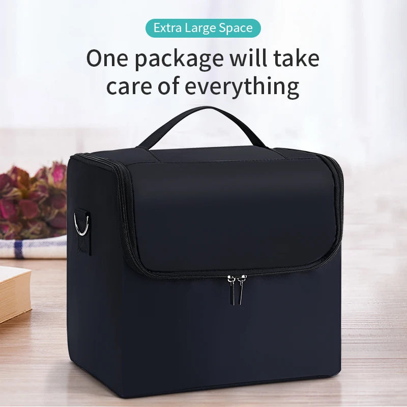 HOMEFISH Professional Cosmetic Tool Box Portable Makeup Storage Bag Semi-permanent Embroidery Workshop Kit Wholesale Beauty