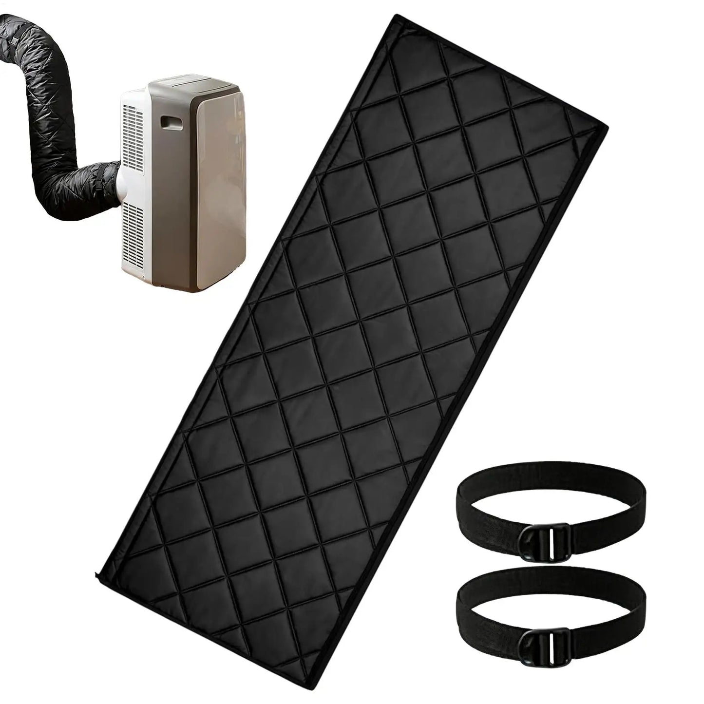 Ac Hose Insulation Sleeve Adjustable Protector Fits 5.8-6 Inch Ac Exhaust Hose Insulation Cover for Living Room Bedroom Home