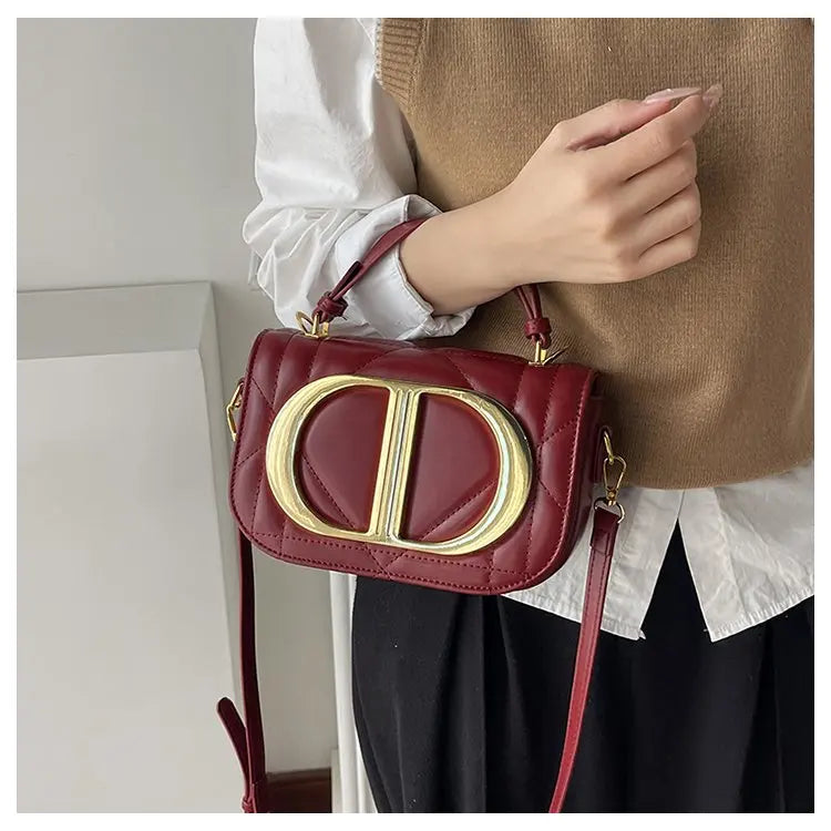 Luxury Chic Designer Diaper Bag For Women Large Capacity Tote Elegant Leather Crossbody Handbag For Fashionable And Practical