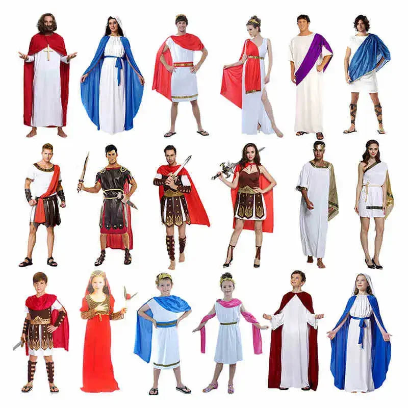 Halloween adult children ancient Greek and Roman cosplay warrior gladiator costumes  anime cosplay