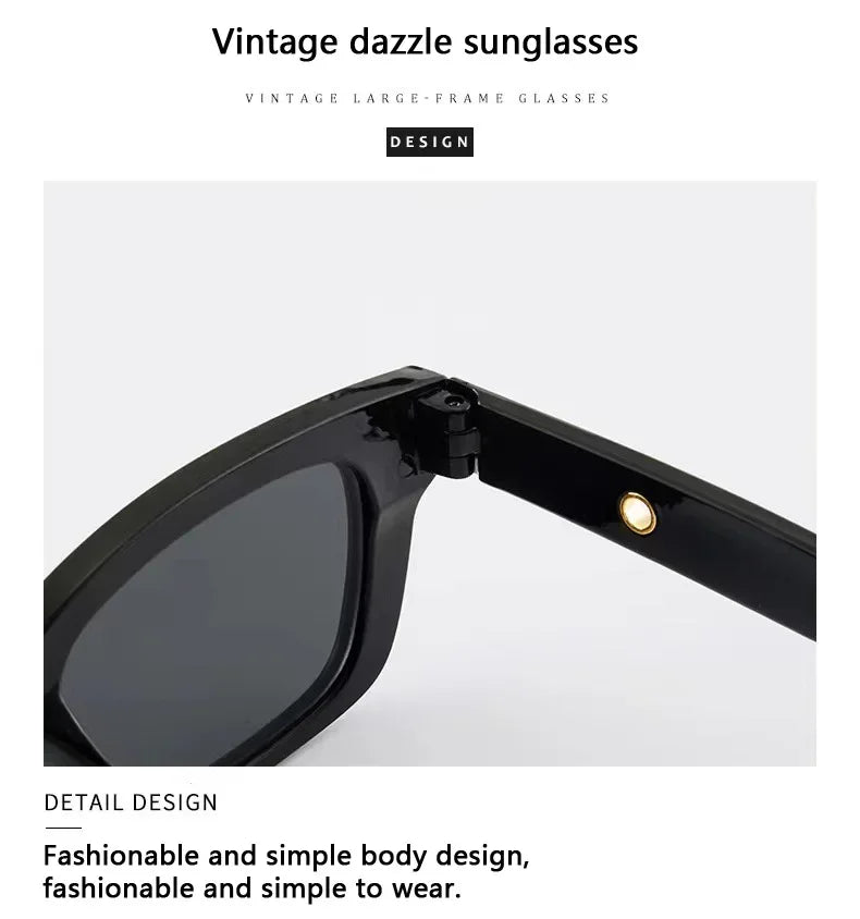Small Rectangle Women Sun Glasses Brand Men UV Shades Retro Square Black Sunglasses 2021 Luxury Glasses White Decoration Eyewear