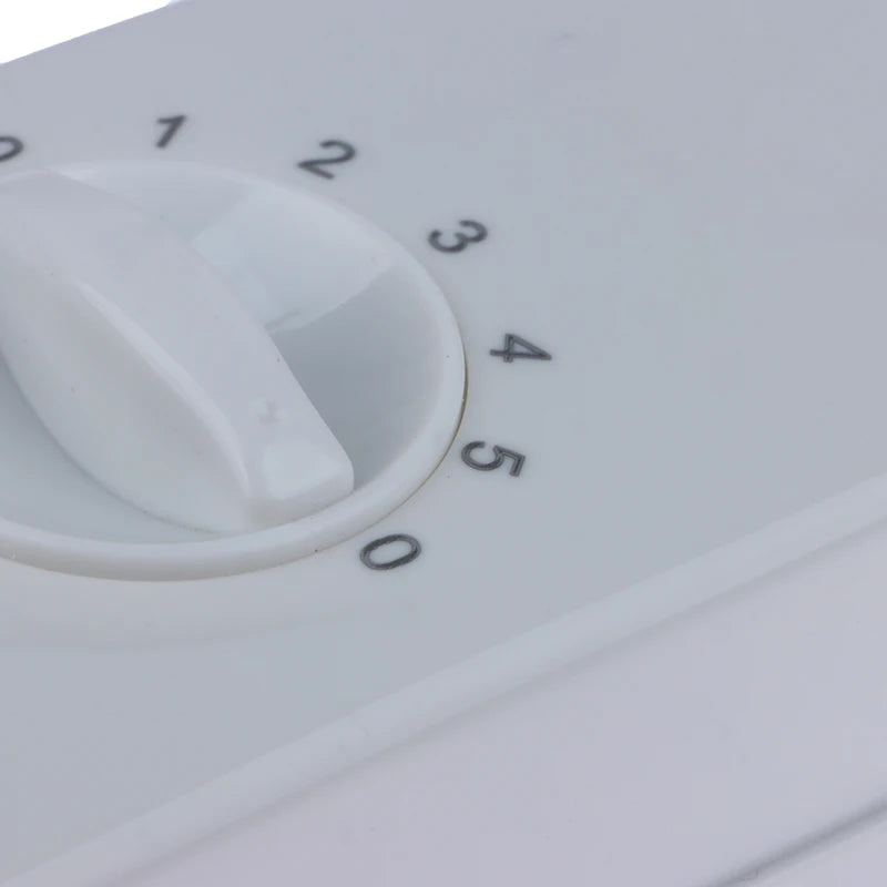 Easy-to-Install Fan Speed Controller, Electric Panel Switch, 5 Speeds Adjustable, No Welding Necessary