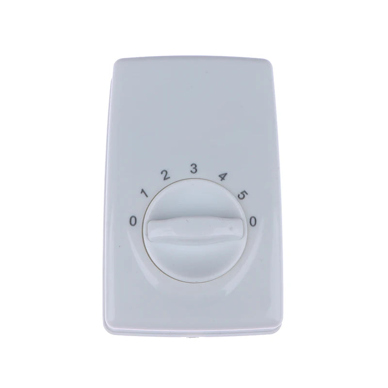 Easy-to-Install Fan Speed Controller, Electric Panel Switch, 5 Speeds Adjustable, No Welding Necessary