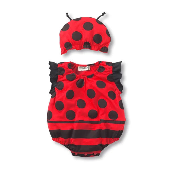 Summer Girl Baby Triangle Bodysuits Baby Cotton Cartoon Watermelon Bee Print Clothes Set Roupas Bebe Menino 0 a 6 Meses