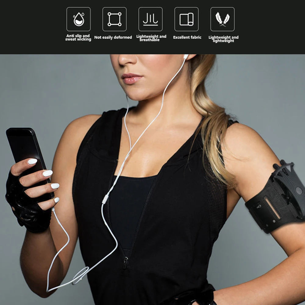 Running Armband  Adjustable Sports Wristband 360°Rotatable Wristband Phone Holder Universal Sports Armband For Android IOS