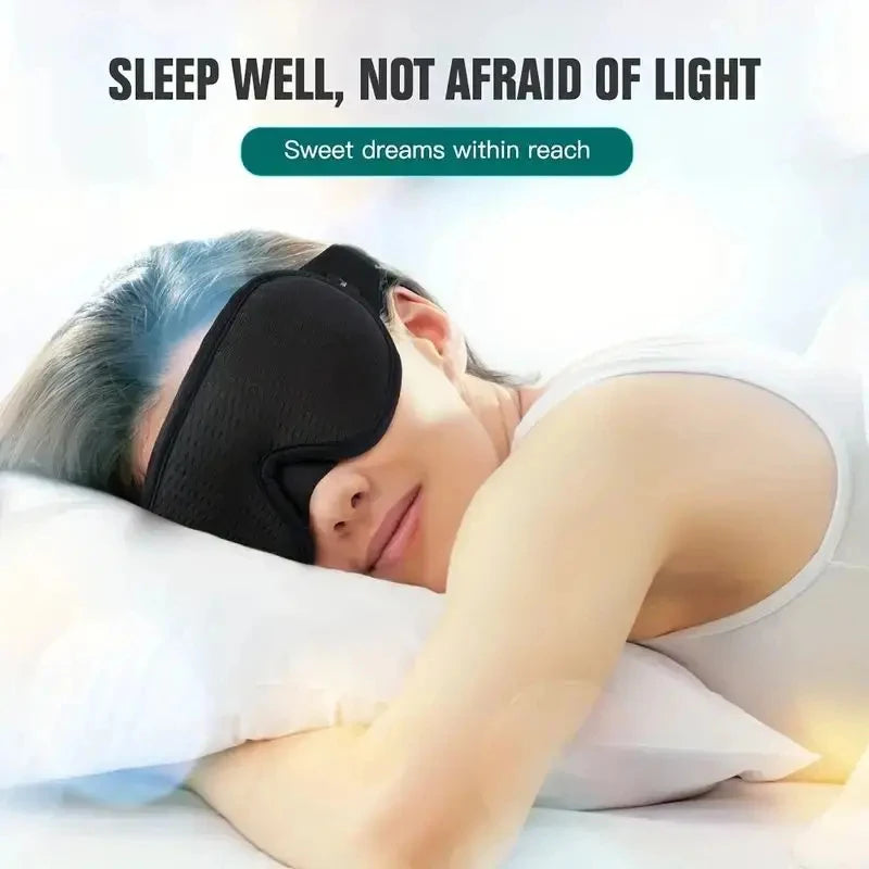 1-2pcs Eye Mask Breathable 3D Sleeping Eye Mask Comfortable Sleep Easy To Wash And Clean Travel Essentials