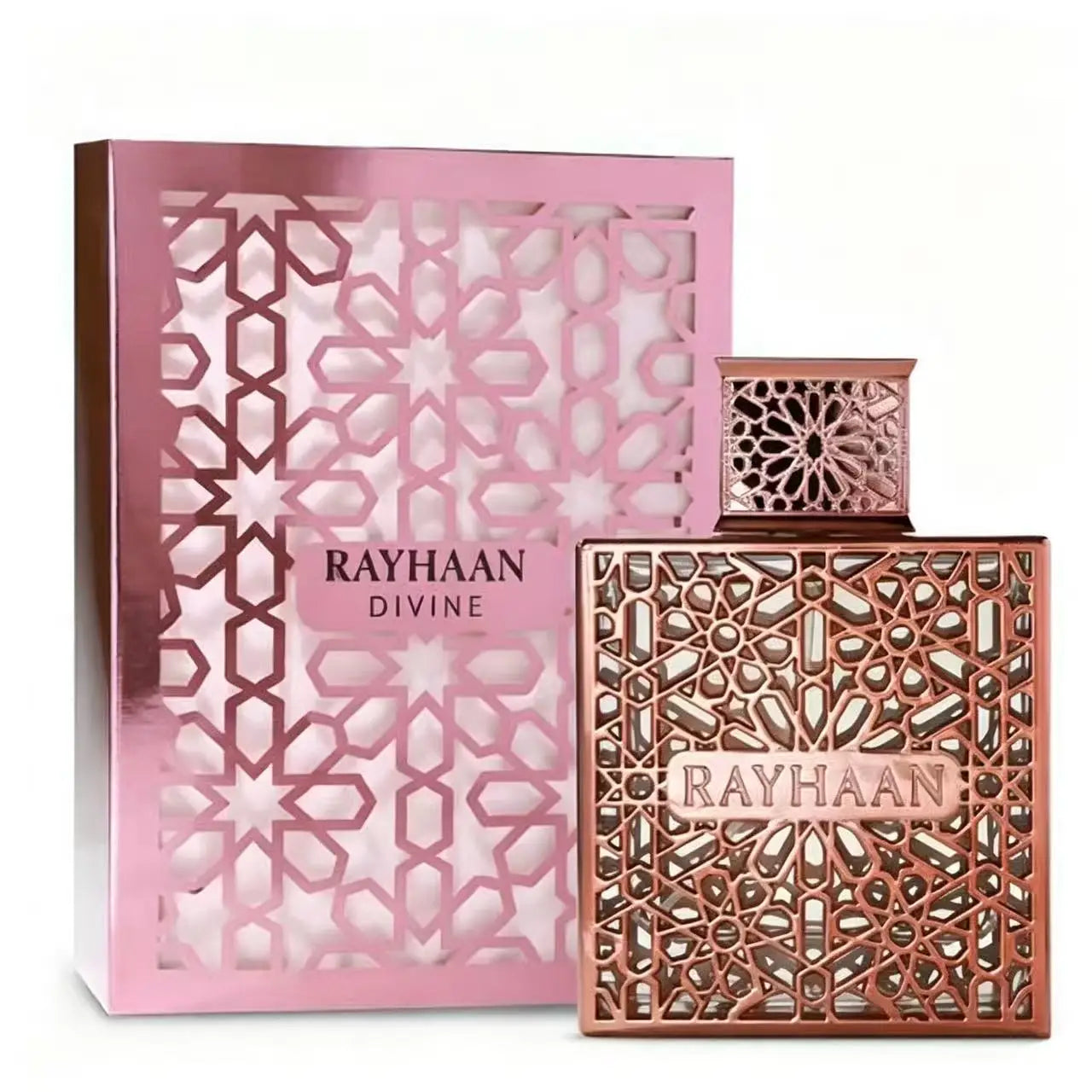 RAYHAAN 100ML Unisex Arabic Perfume Spray Long Lasting Warm Oriental Woody Vanilla Musk Rich Luxury Elegant Smooth Fragrance